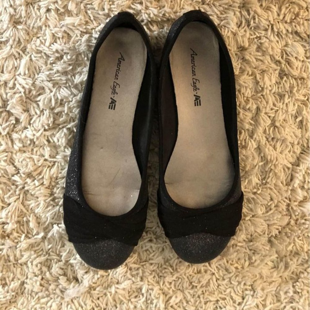 Black Formal Ballet Flats